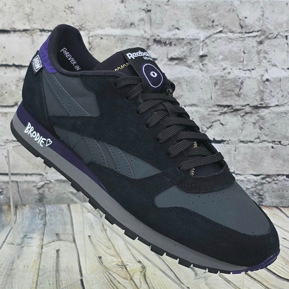 The Brodie x Reebok AEW Wrestling Classic Sneakers Black 'Brodie Lee' Men's 10
